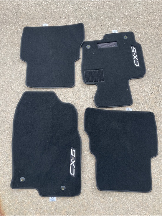 Mazda Other - Mazda CX-5 Black Carpet Floor Mats - 4-Piece Set